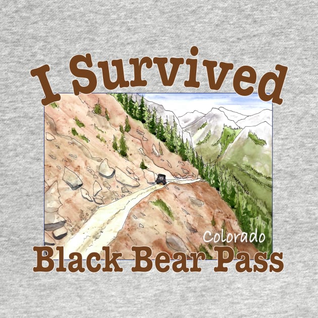 I Survived Black Bear Pass, Colorado by MMcBuck